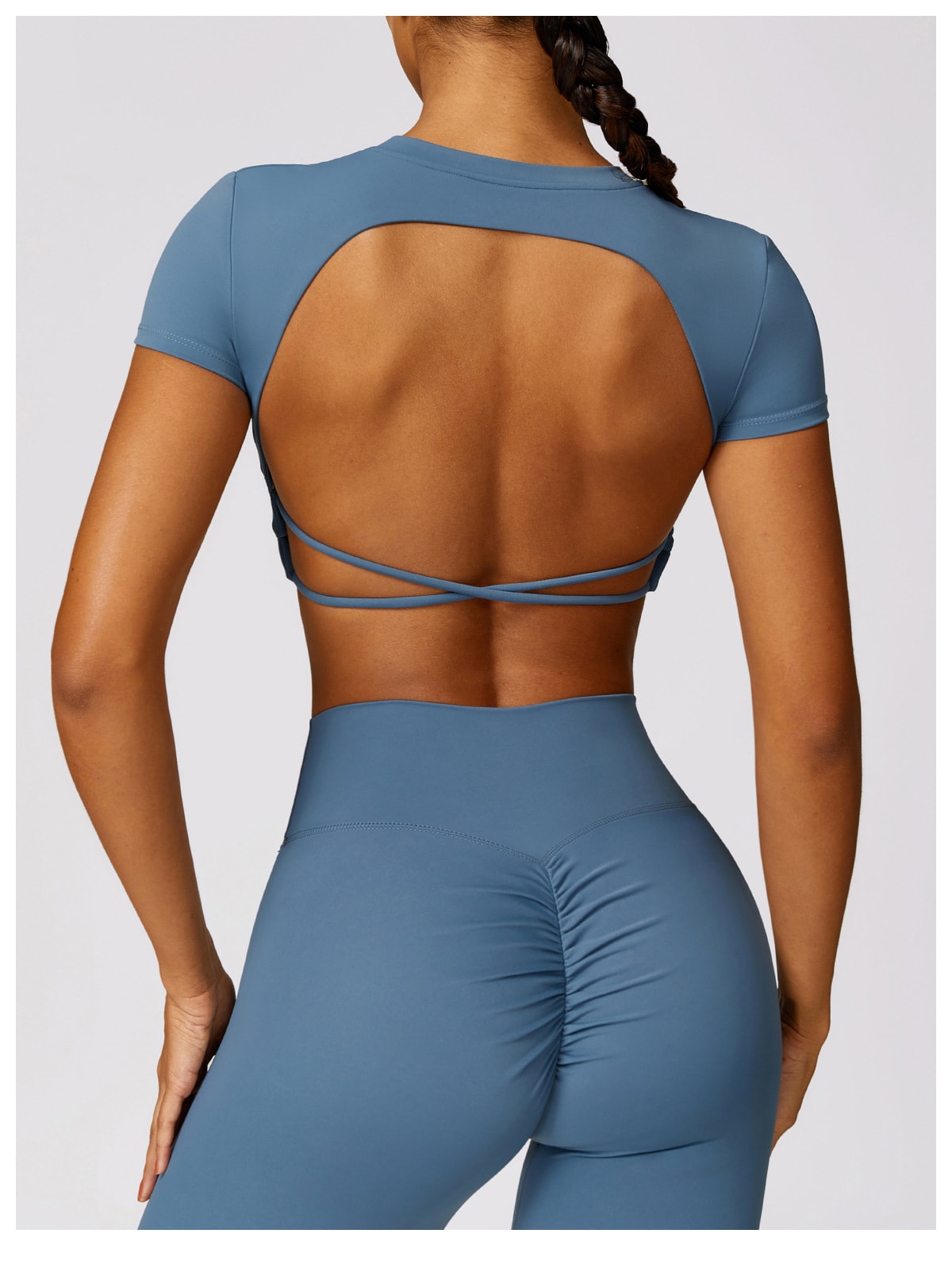 Women's Brushed Back Skinny Running Sports Outerwear Quick-drying Workout Clothes Suit view 1