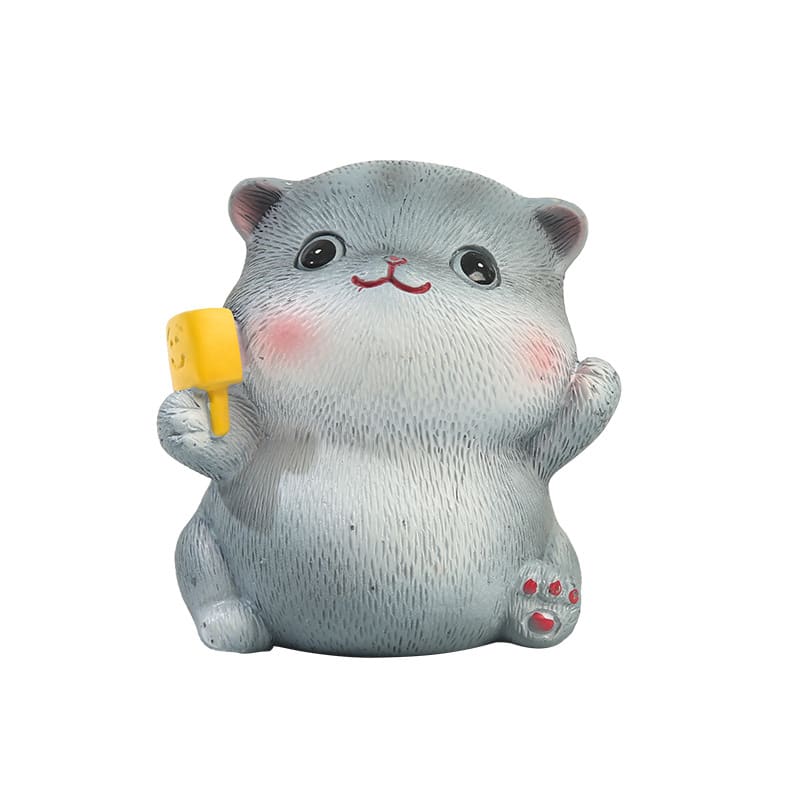 Cartoon Cute Cat Children's Room Cute Resin Decorations view 16