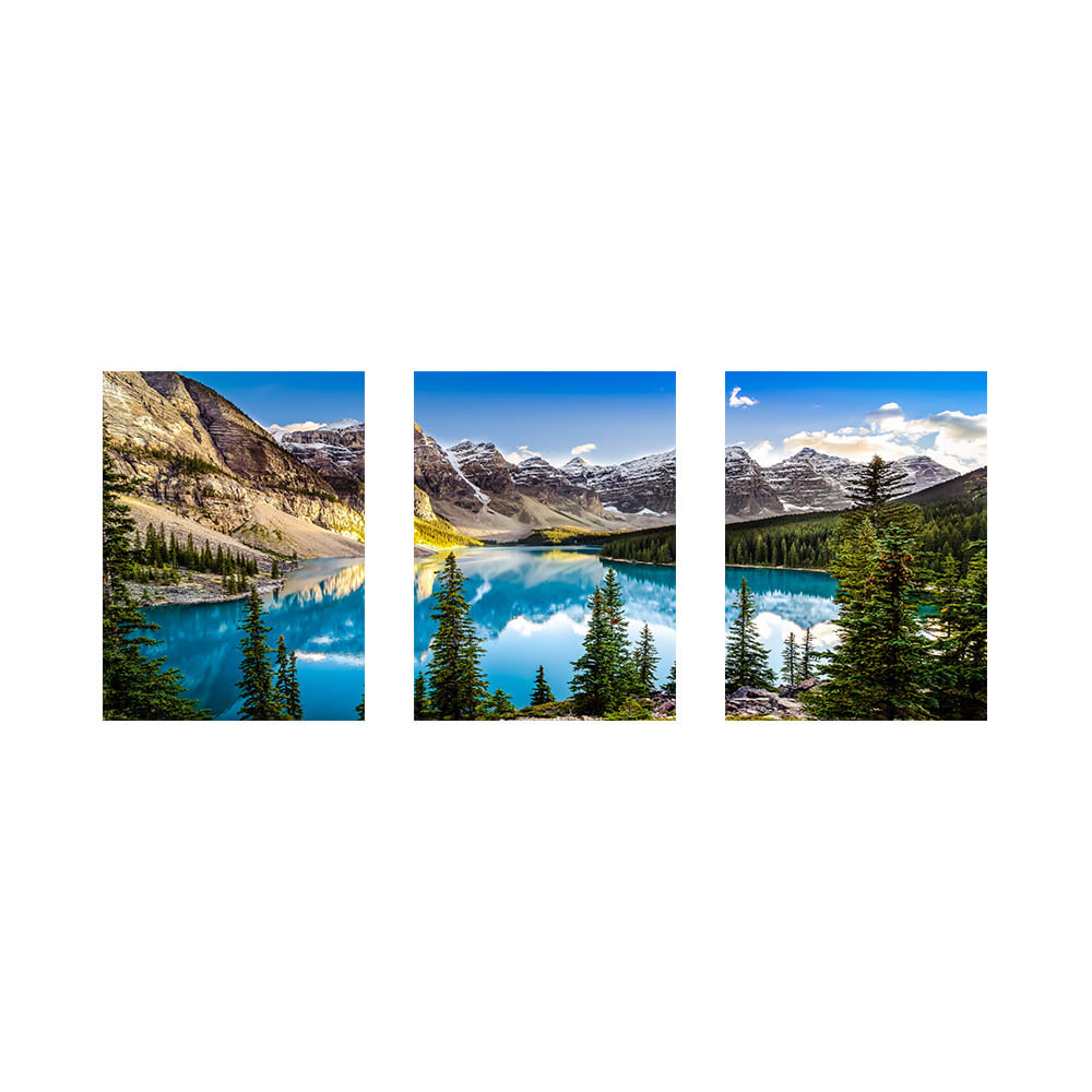 Three-piece Painting HD Inkjet Canvas Frameless Core view 4