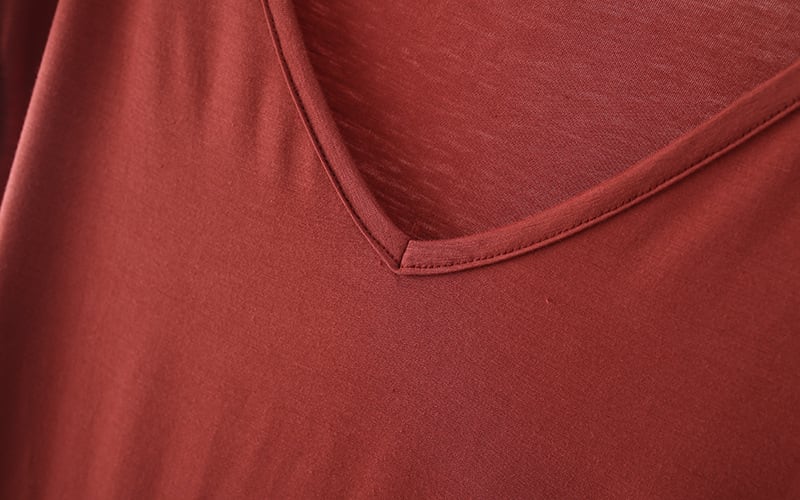 Solid Color And V-neck Sleeveless Loose Women's T-shirt Casual Bottoming Shirt Inner Wear Blouse view 9