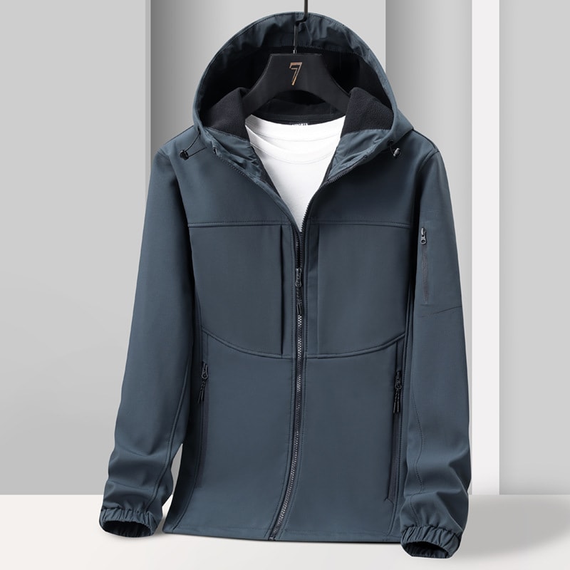 Spring Autumn And Winter Soft Shell Jacket Male view 6