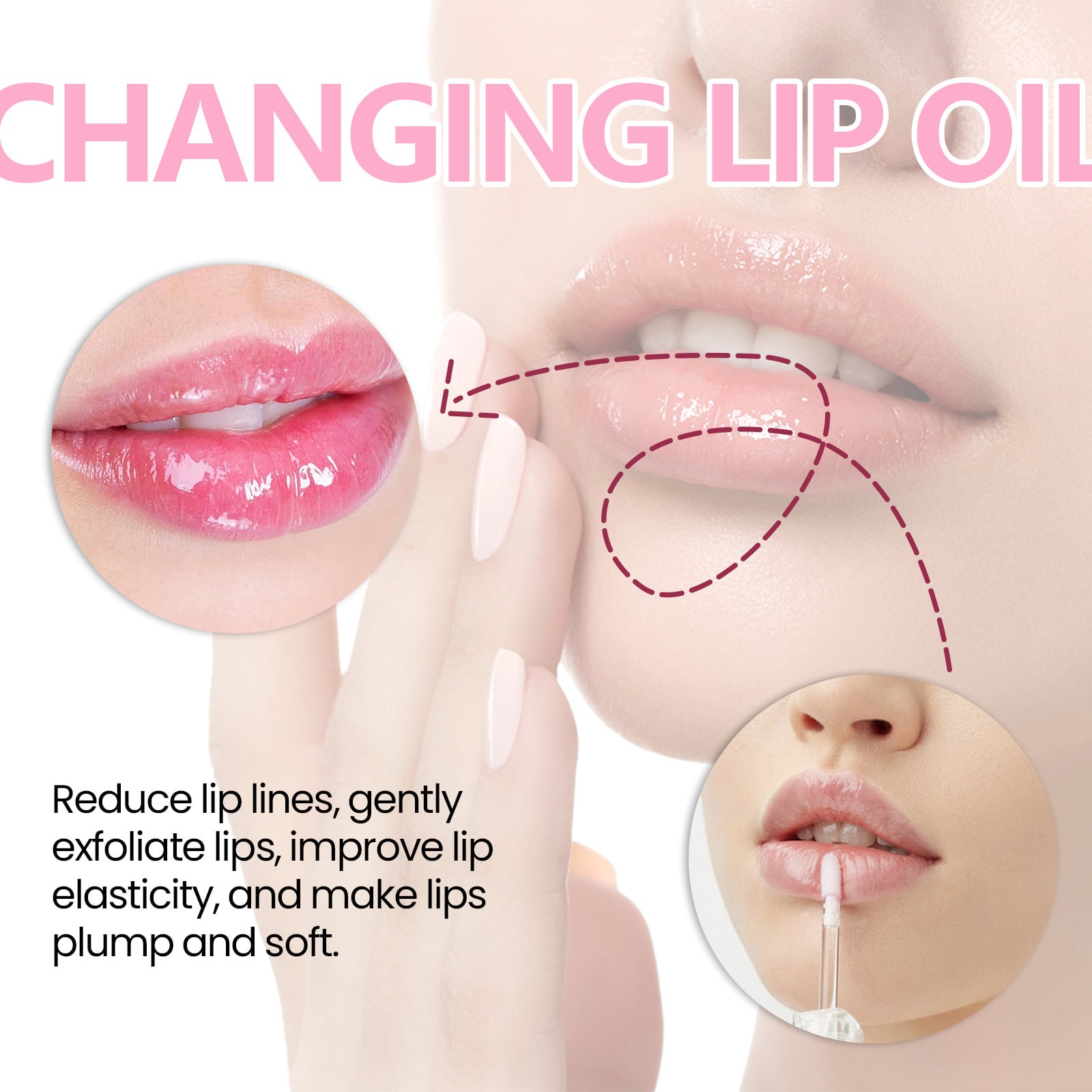 Moisturizing Color Changing Lip Care Oil Hydrating view 3