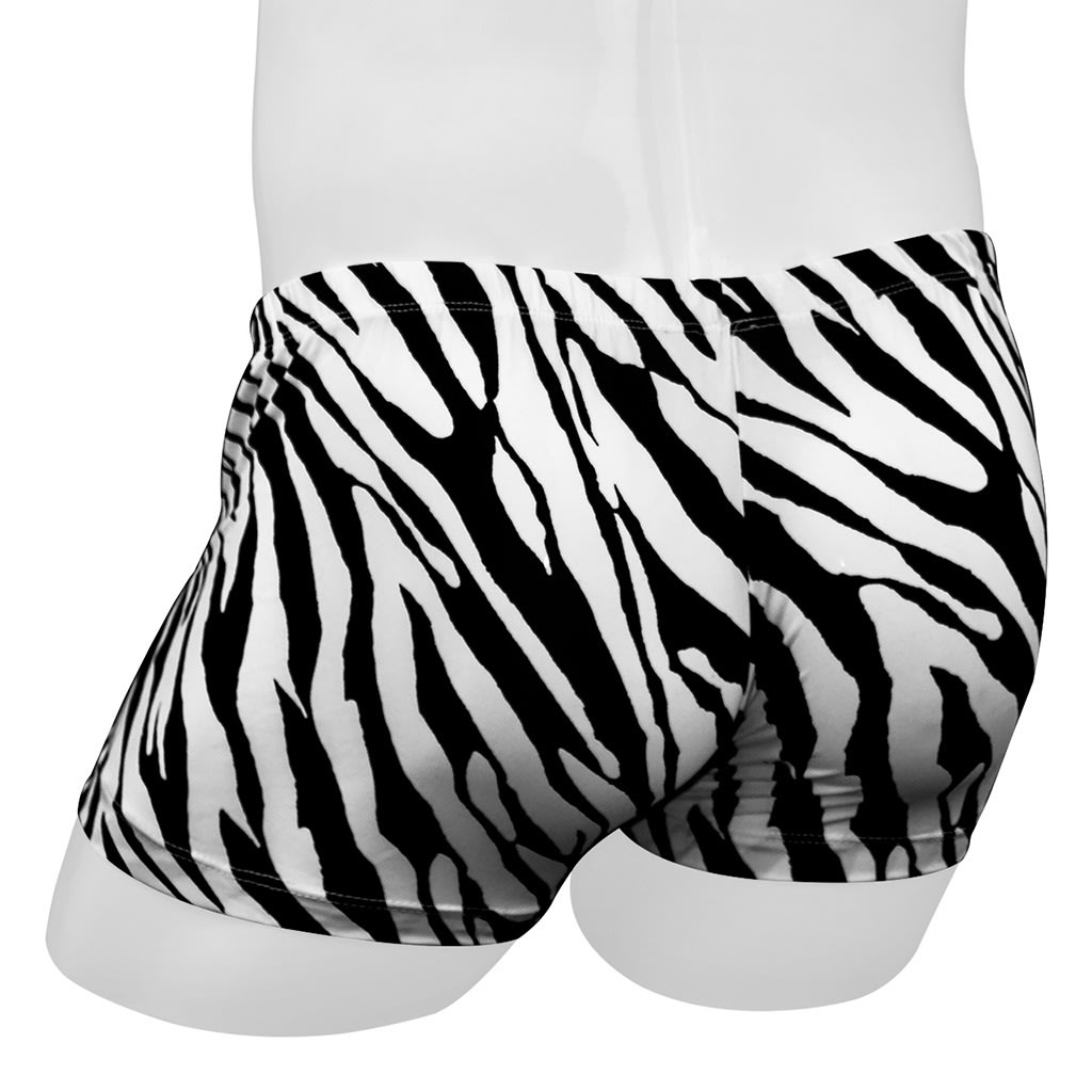 Men's Zebra Low Waist Twill Underpants view 2