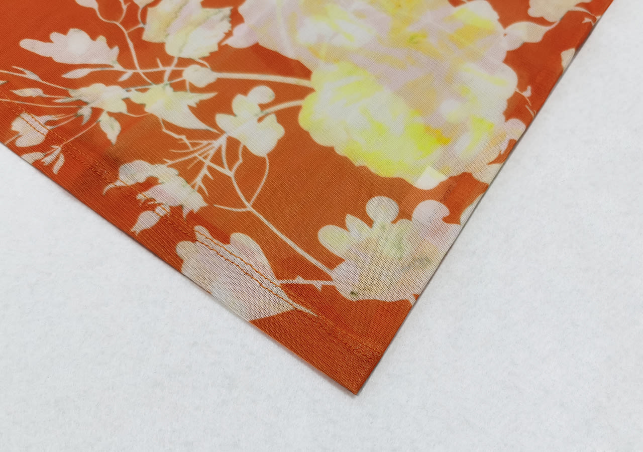 Foreign Trade Tie-dyed Printed Slim Cover Belly Top view 17