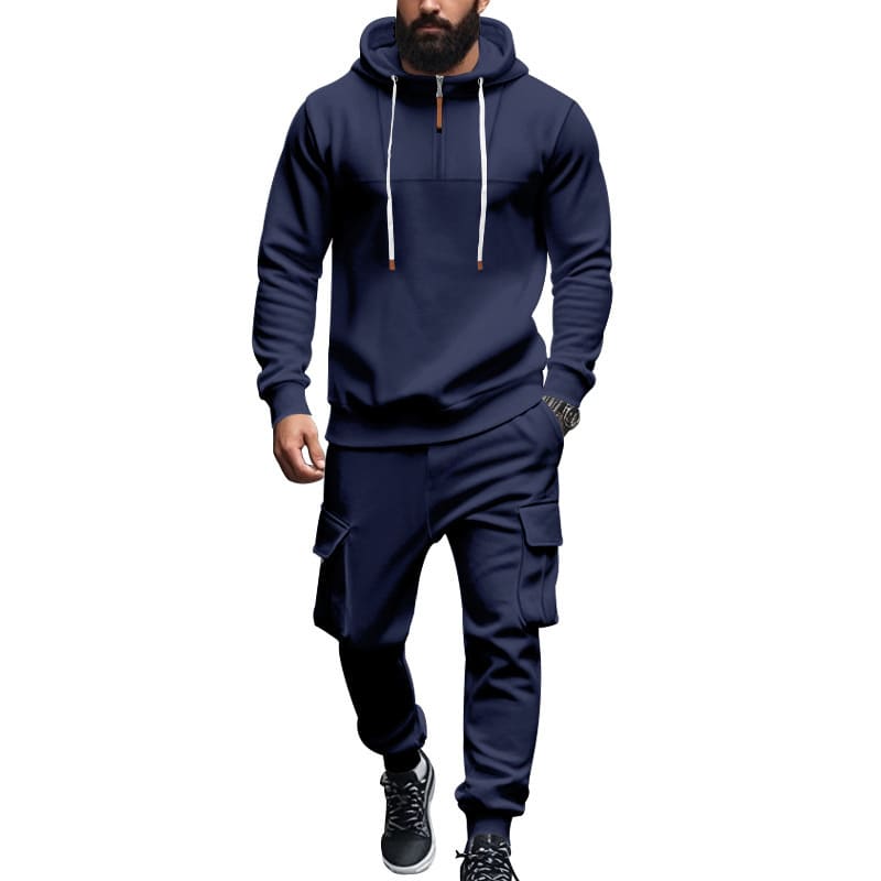 Autumn And Winter American Heavy Hooded Sweater view 4
