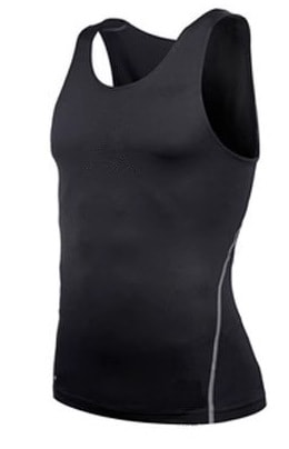 Fitness Short Sleeved Sports Tight Vest view 6