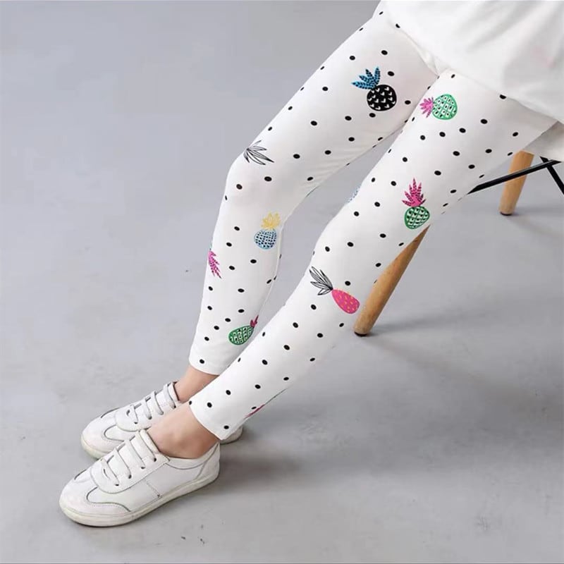 Leggings Modal Cropped Pants Outer Wear Girls' Stretch Tights Classical view 14