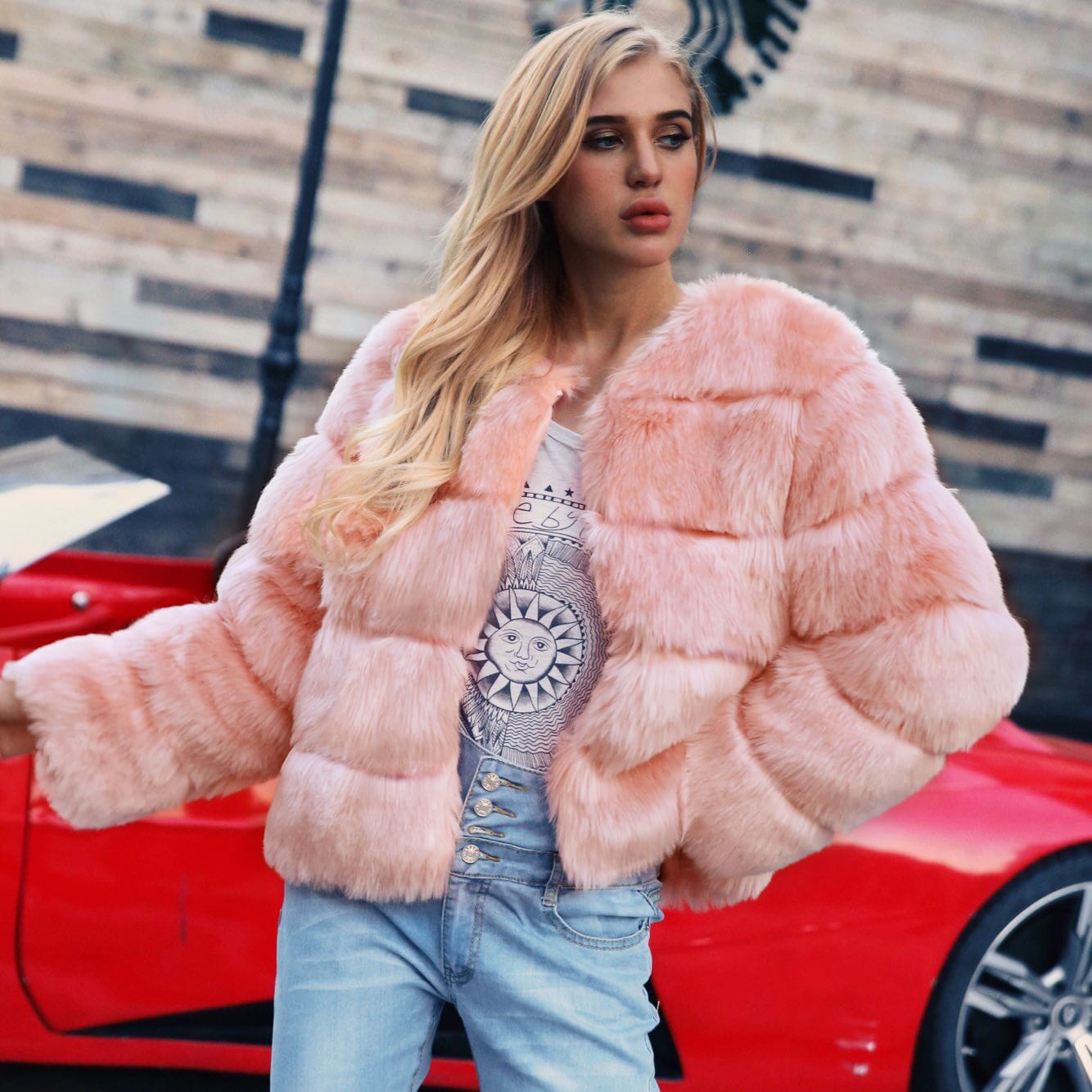 Women's Fall Winter Fashion Personalized Short Coat view 4