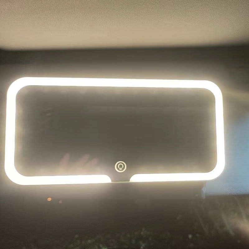 Car Sun Visor With Light Led Make-up Mirror view 6