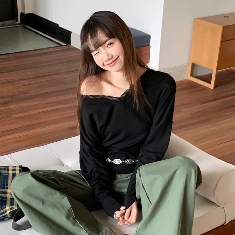 Gentle Inner Wear Can Be Outer Wear Bottoming Shirt