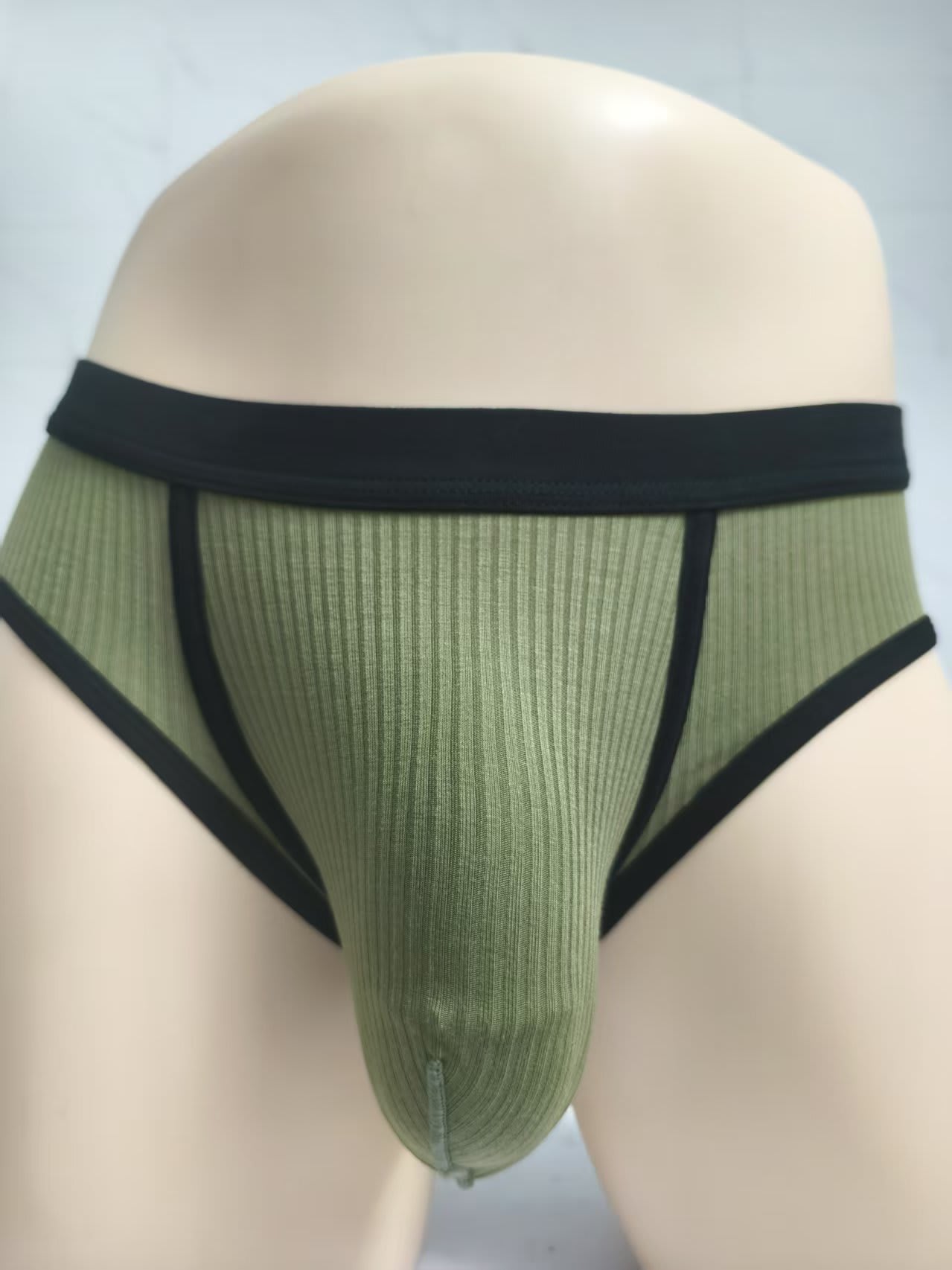 Men's Triangle Breathable U-shaped Big Bag Underwear view 9