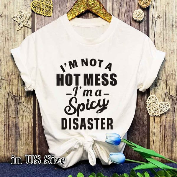 I'm Not A Hot Mess Letter Jacket view 3
