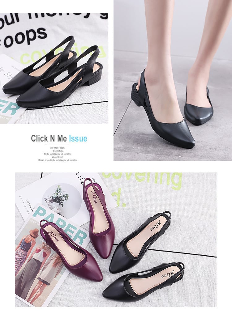 Fashion Casual Sandals Women's Low-cut Plastic Flat Sandals view 20