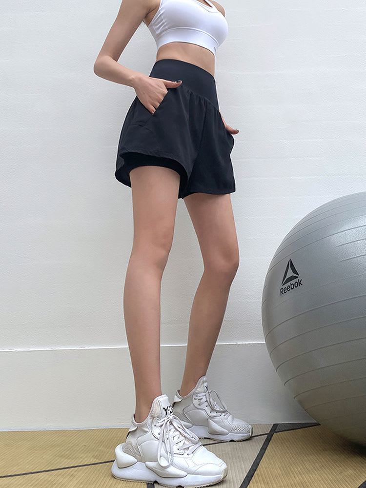 Running Training Breathable Yoga Pants Outer Wear Summer Thin High Waist Belly Contracting view 7
