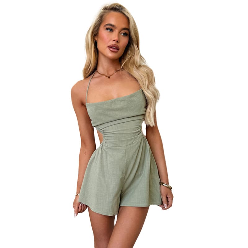 Women's Suspender Jumpsuit view 3