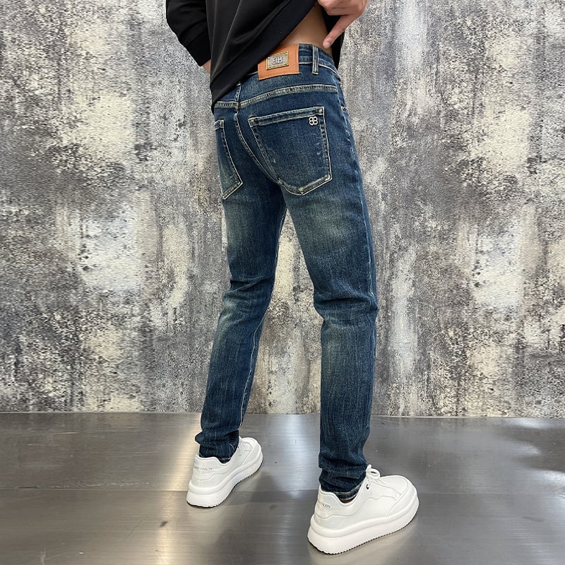 Men's Fashion Personalized Stretch All-matching Trousers view 4