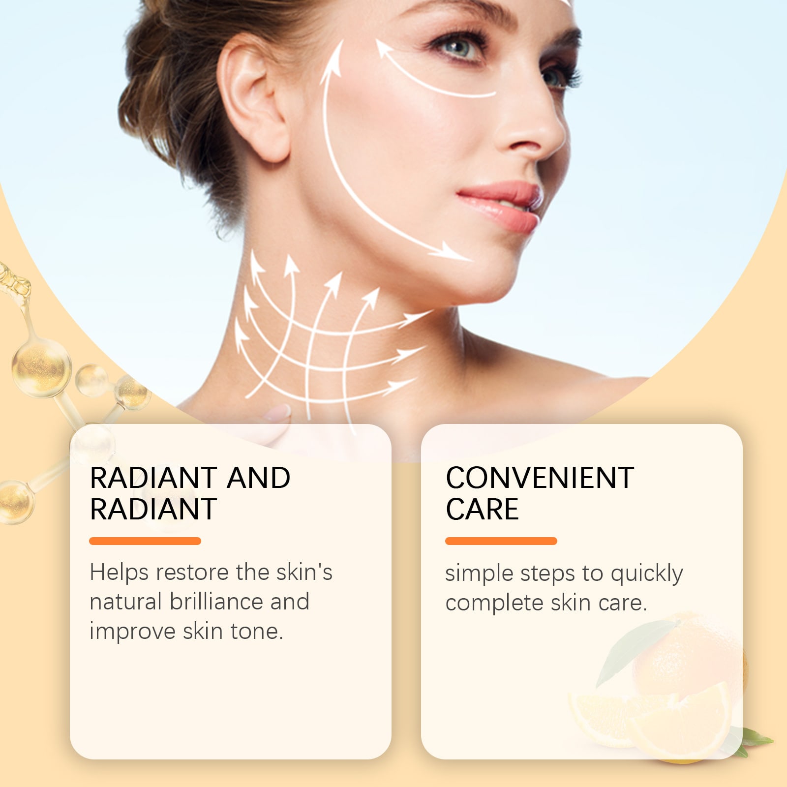 Vitamin C Moisturizing Mask Powder Repair Water Light Transparent view 3