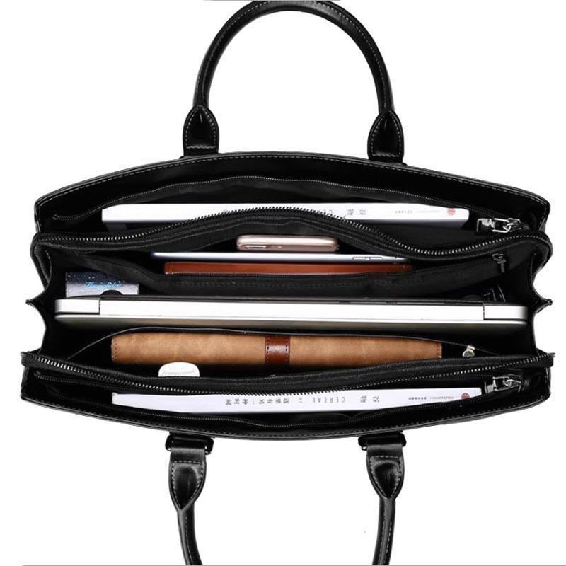 Office Handbag Portable Briefcase File Bag view 2