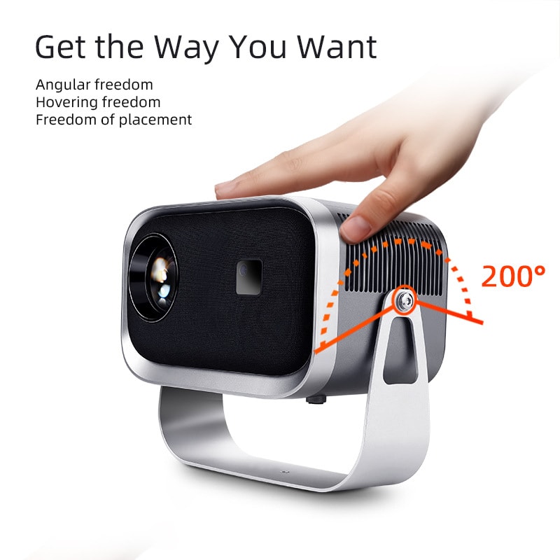 Home HD Portable Projector With Bracket view 13