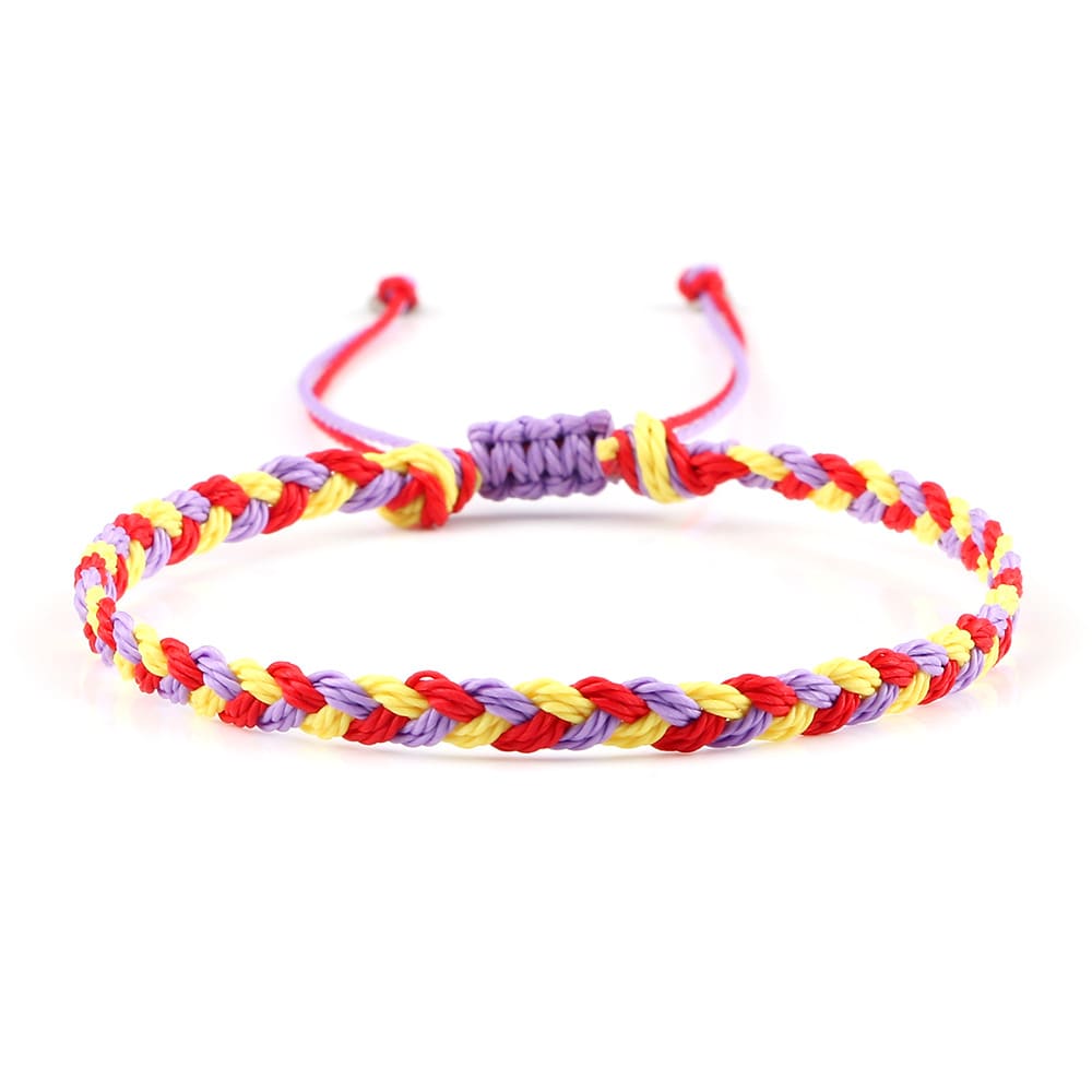 Women's Twist Weave Bracelet Dopamine Color view 23
