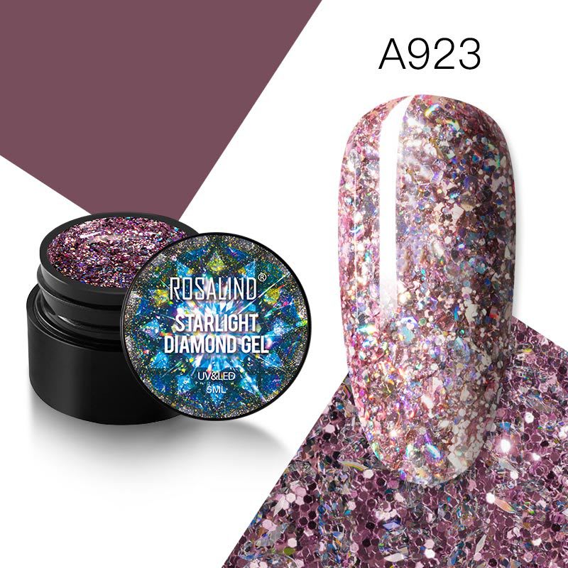 Xingyao Diamond Glue 5ML Gel Nail Polish Seven-color Sequins UV Glue view 4