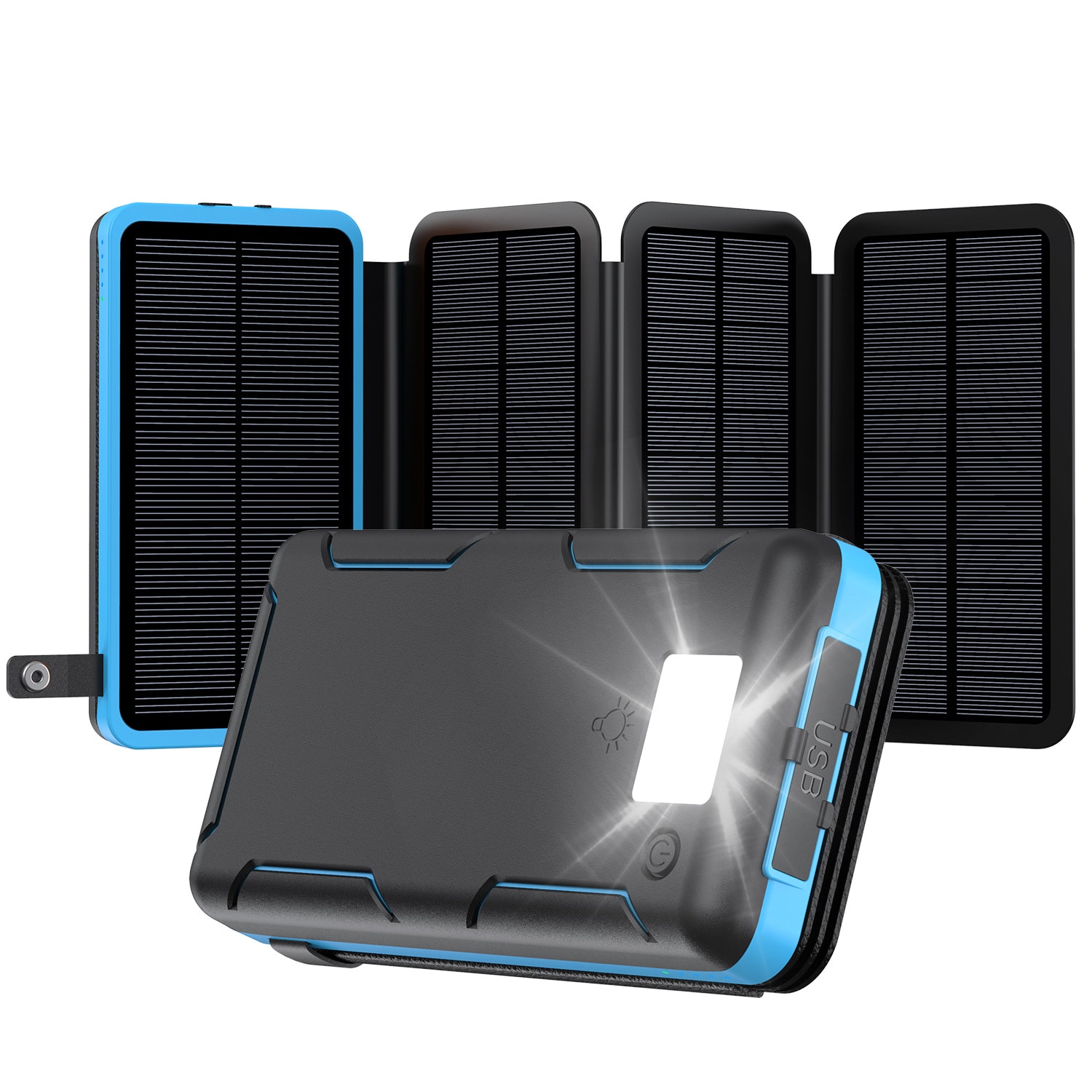 New Solar Portable Power Source 25000 MA Large Capacity view 3