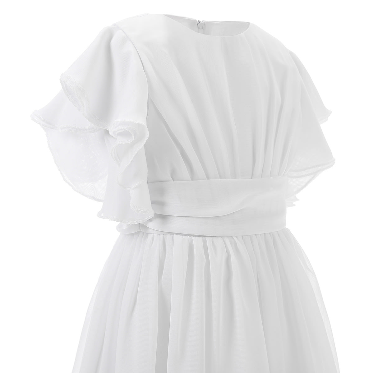 Girls Performance Piano Competition Birthday Chiffon Princess Dress view 9
