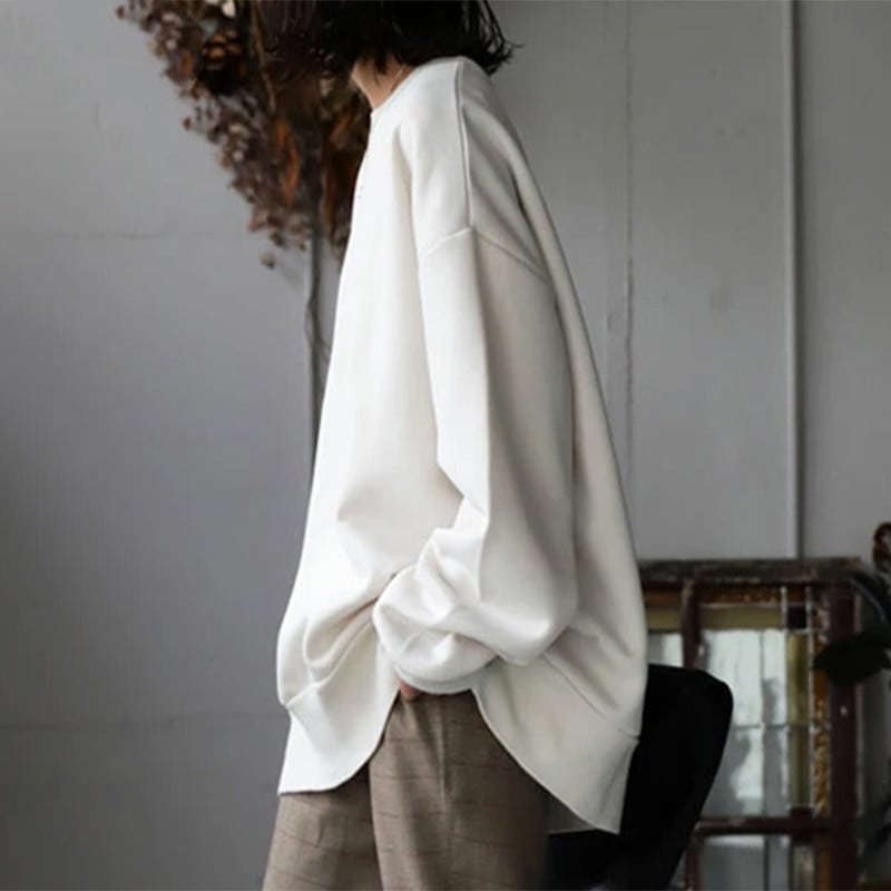 Women's Pullover Round Neck Loose Sweater view 19