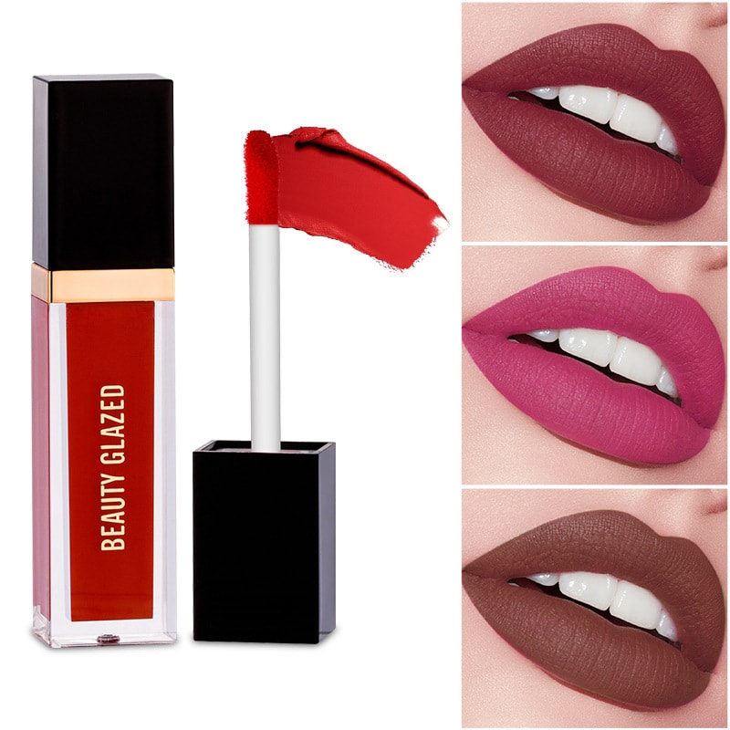 24 Color Lip Lacquer Lipstick Matte No Stain On Cup view 26