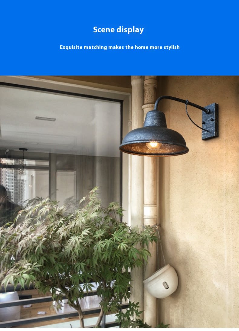 Retro LED Outdoor Wall Lamp view 15