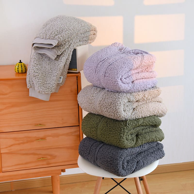 Two-piece Flannel Cute Hooded Thickened Loungewear Autumn And Winter view 5