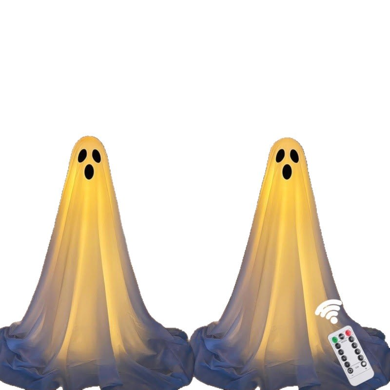 Halloween Decor Spooky Ghost Yard Stake With Stake Weatherproof Porch Garden Decorations For Front Yard Haunted House Props view 21