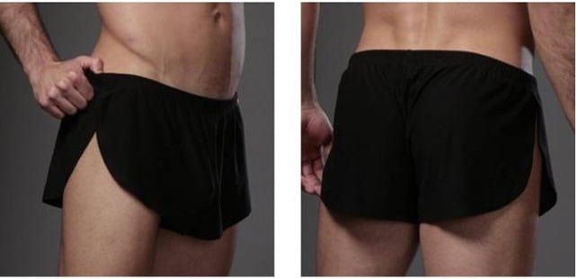 Men's Underwear Silky Round Edge Sports Underwear Home Shorts view 14