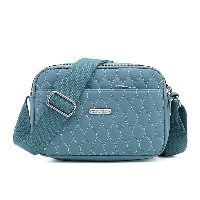 Rhombus Creative Fashion Solid Color Large Capacity Shoulder Messenger Bag view 2