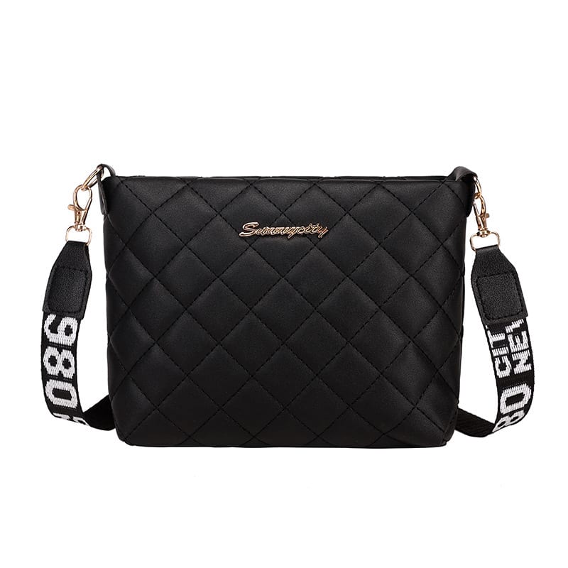 Small Messenger Bag For Women Trend Lingge Embroidery Female Shoulder Bags Fashion Chain Ladies Crossbody Purse view 3