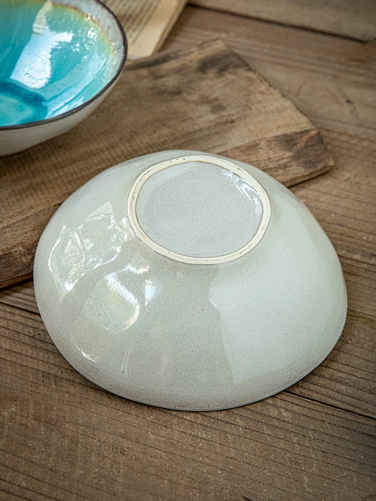 Retro Ice Crack 7-inch Ceramic Noddle Bowl view 10