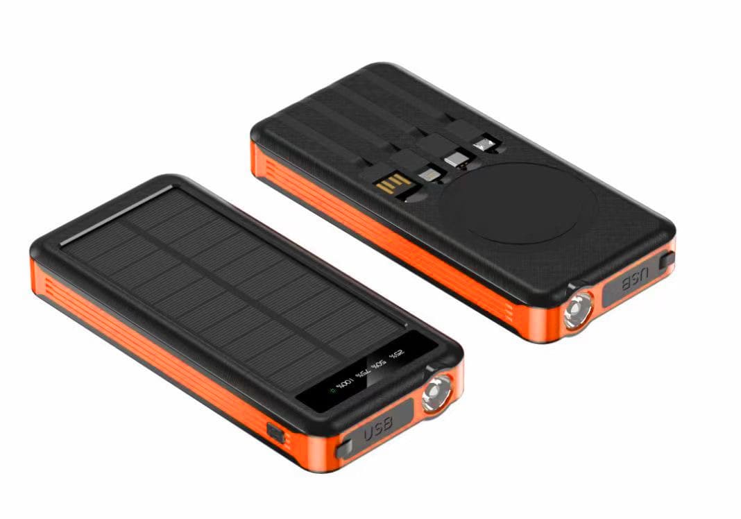 Solar Charging Unit With Cable Portable Waterproof view 6