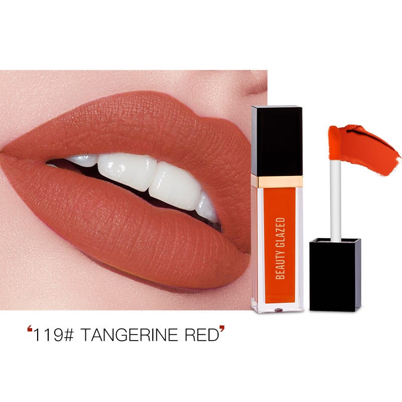 24 Color Lip Lacquer Lipstick Matte No Stain On Cup view 24