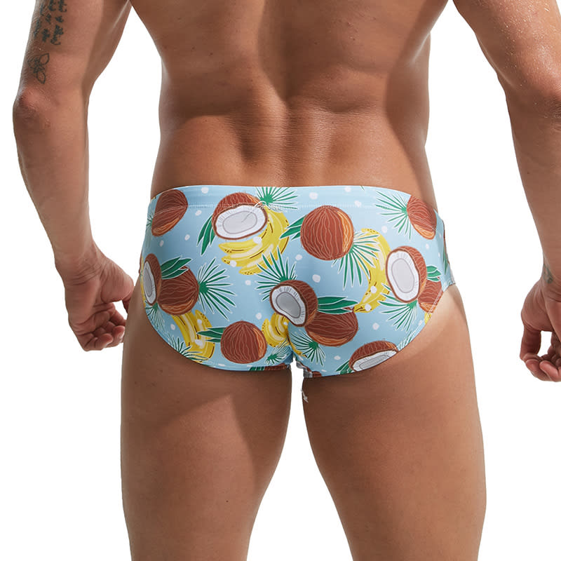 Men's Fashionable And Sexy Front Padded Swimming Trunks view 7