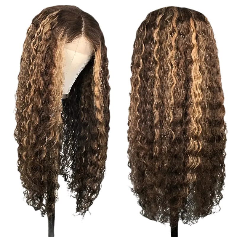 Small Volume Wound Tube Afro Long Curly Wig view 14
