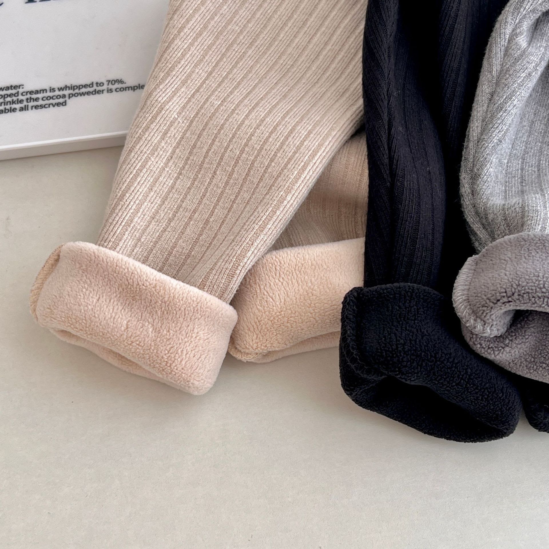 All-matching Warm Outerwear Leggings Fleece-lined Thick view 14