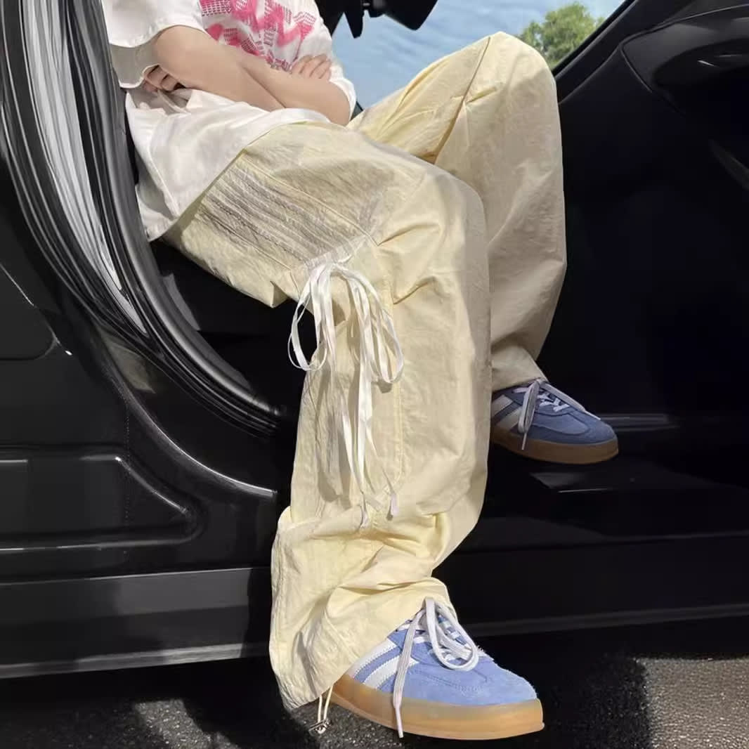 Quick-drying Three-bar Pants Niche Straight Loose Casual Sports Pants view 8
