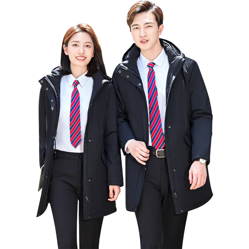 Men's And Women's Parka Thickened Cotton-padded Clothes Winter Warm-keeping  Clothing Overalls view 6