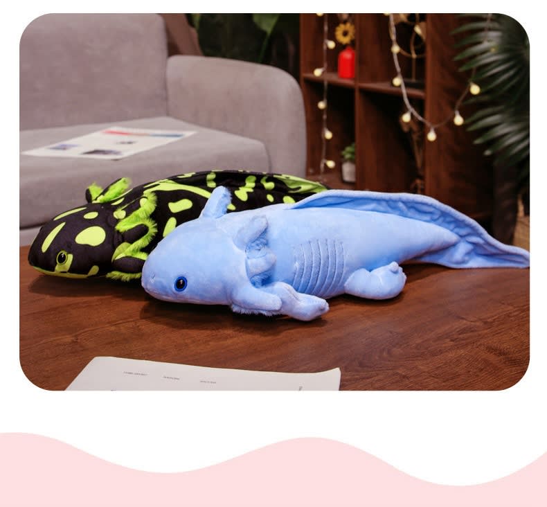 Cute Spotted Hexagonal Dragon Plush Salamander Doll Dinosaur Doll view 14