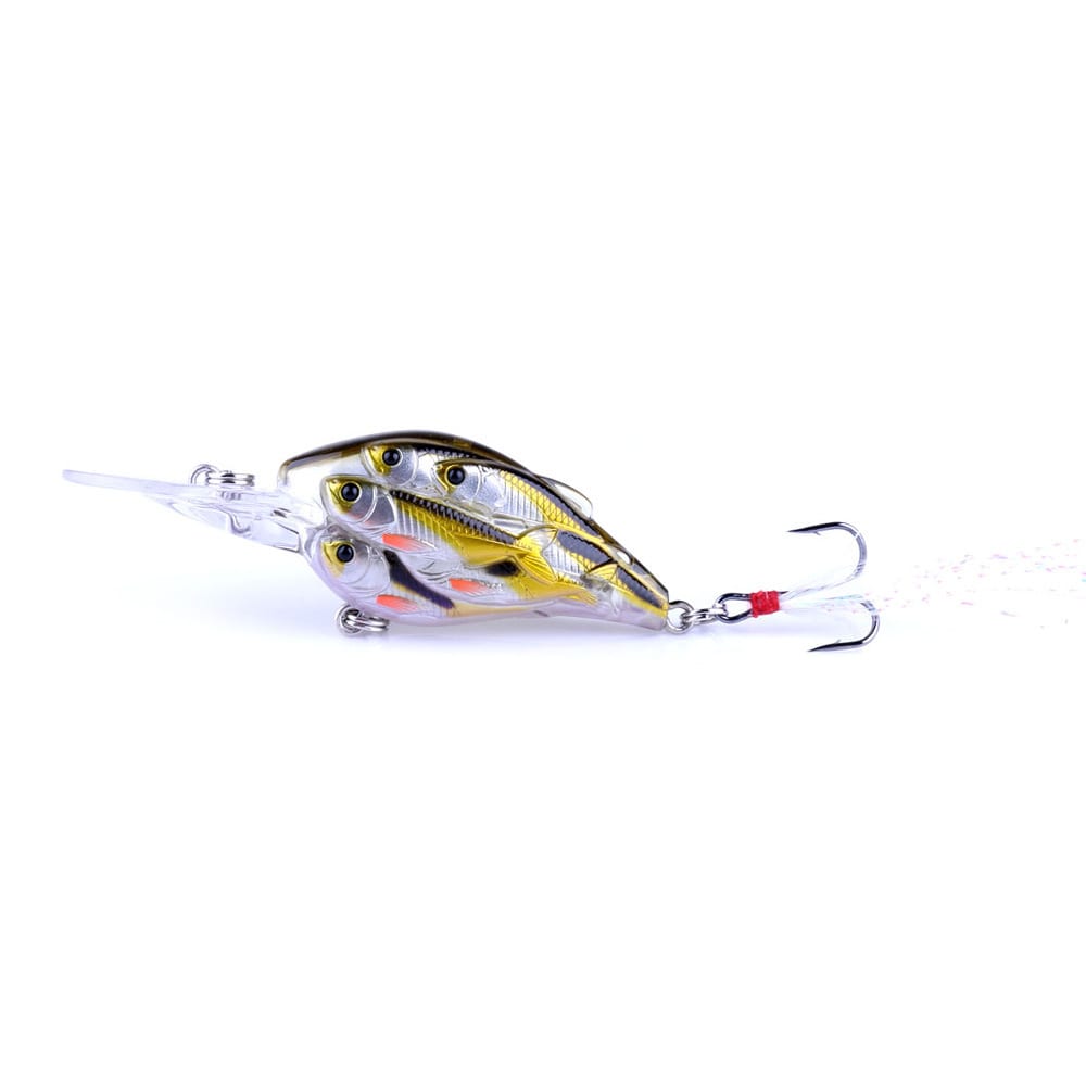 Fish Feather Hook Rock Lure Tossing Sea Fishing Floating Water Hard Bait view 31
