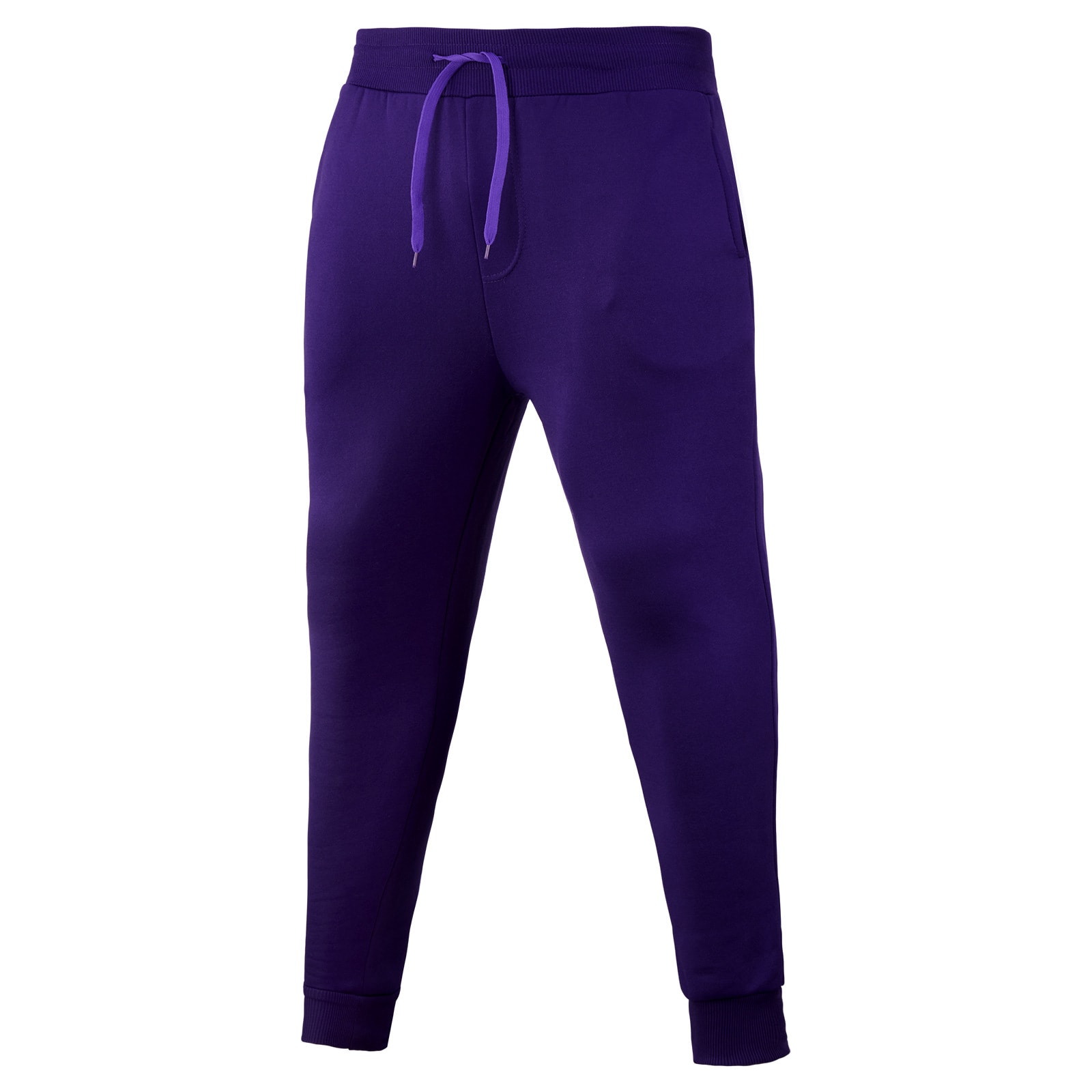 Men's Casual Solid Color Loose Track Pants view 13