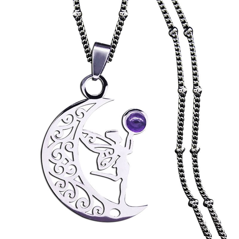 Simple Fashion Girly Style Stainless Steel Necklace view 1