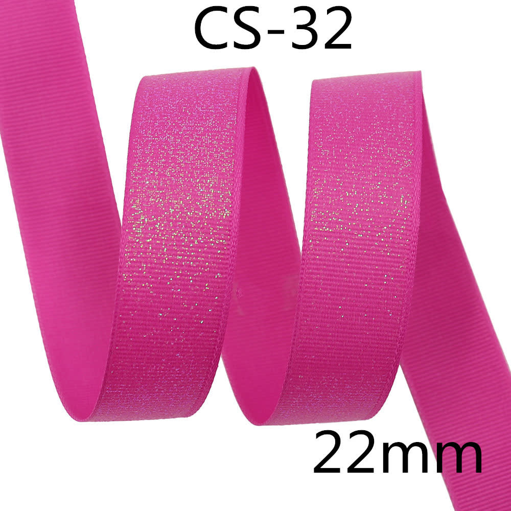 Sprinkle Colorful Glittering Powder Scene Decoration Gift Packaging Ribbed Band Silk Ribbon Webbing view 23