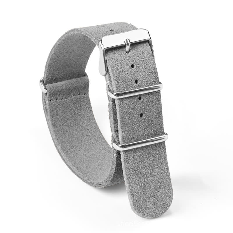 High Quality Soft Genuine Leather Velvet Strap Artistic Style view 5