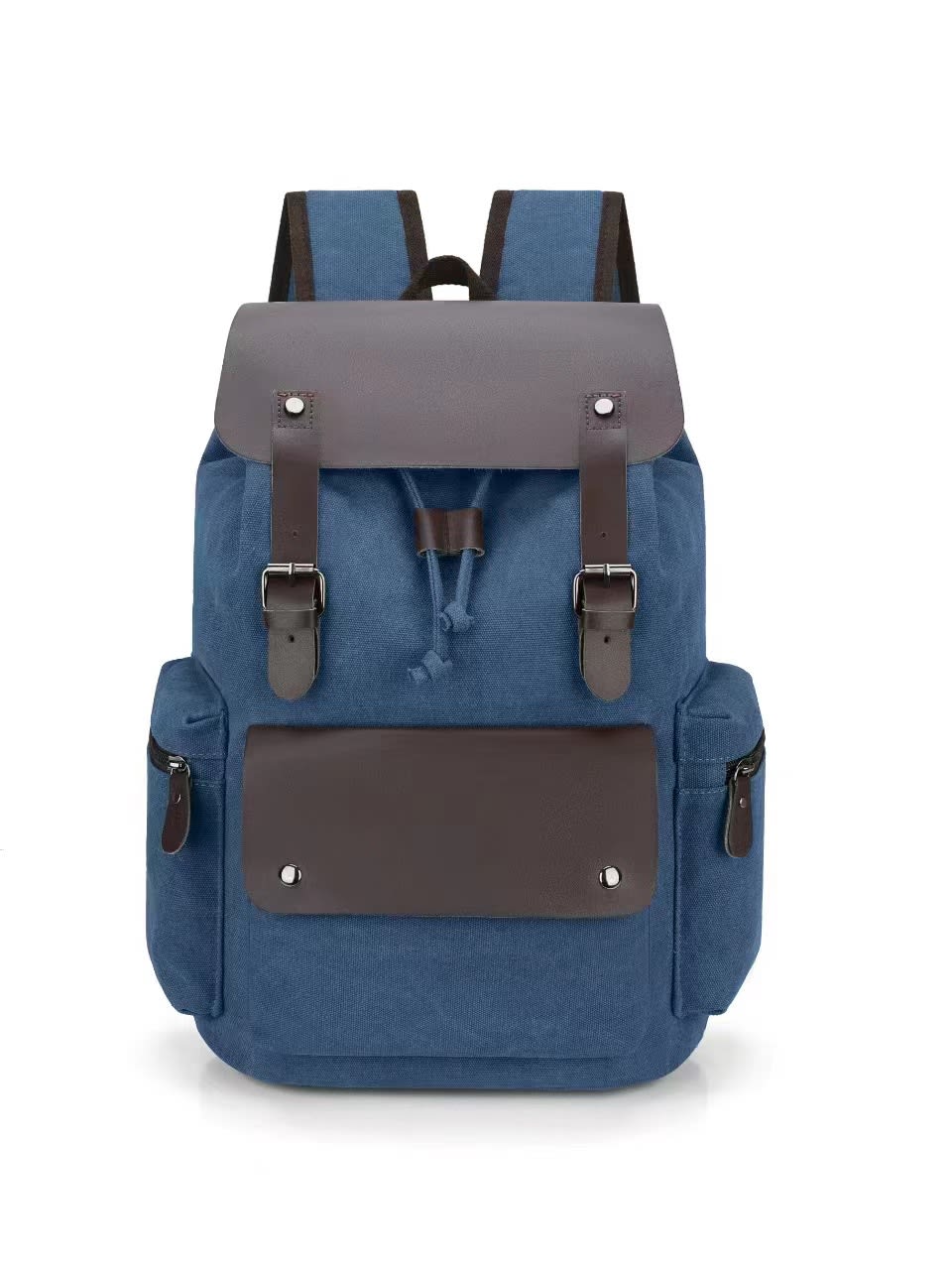 Retro Wear-resistant Large-capacity Backpack view 11